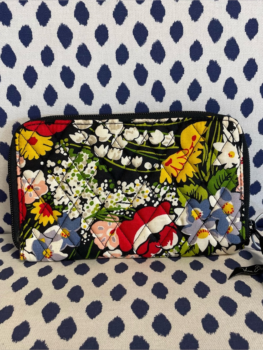 NWT Vera Bradley Black Wallet